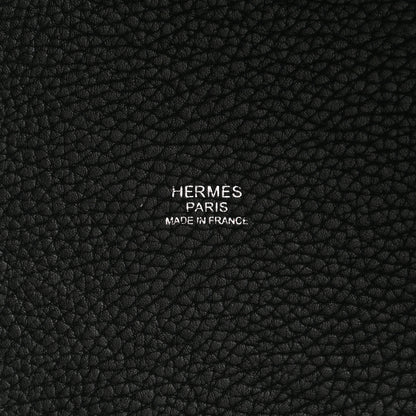 Hermes Taurillon Clemence Picotin Lock 26 GM Black 6 of 11