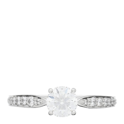 Tiffany Platinum Diamond .52ct Harmony Engagement Ring 49 5 1 of 4