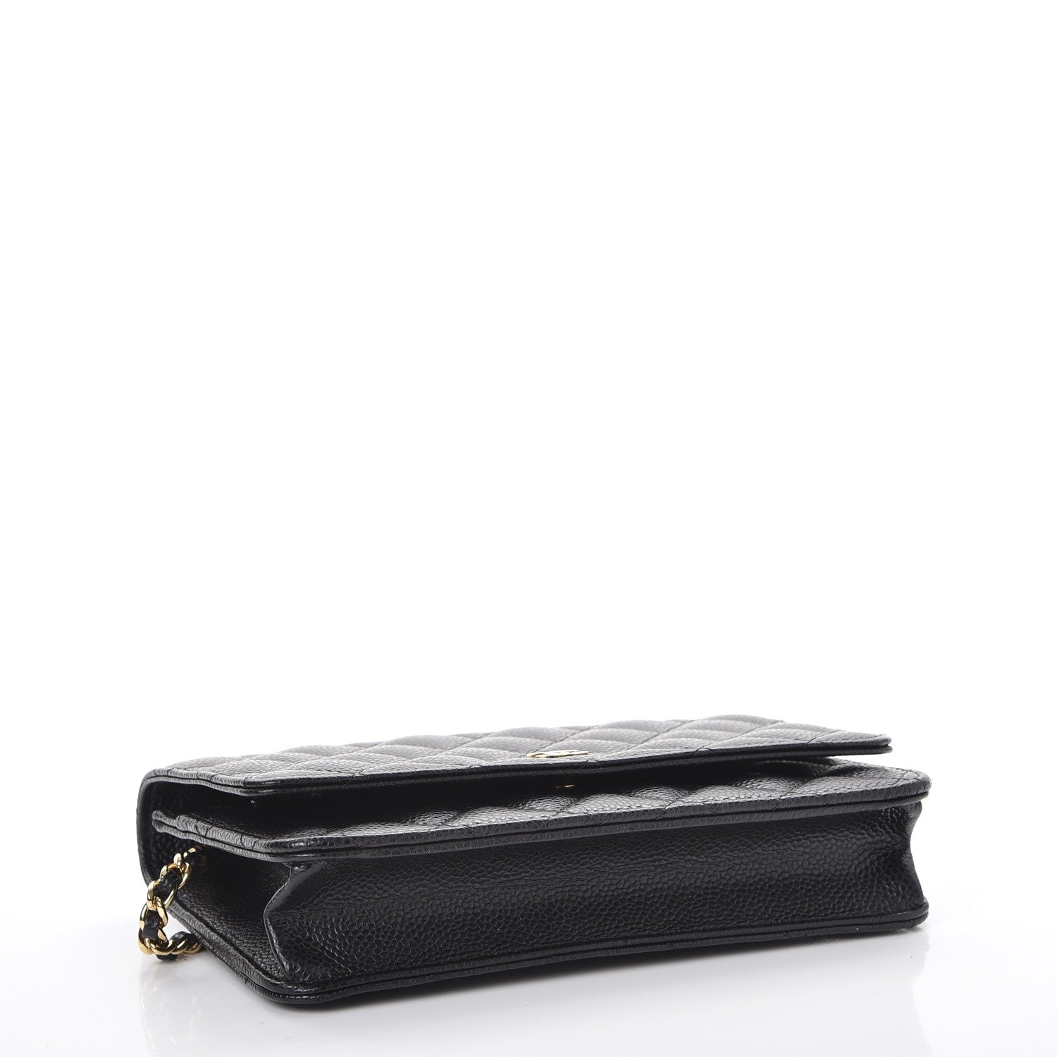 Chanel Caviar Quilted Wallet On Chain WOC Black 4 of 9