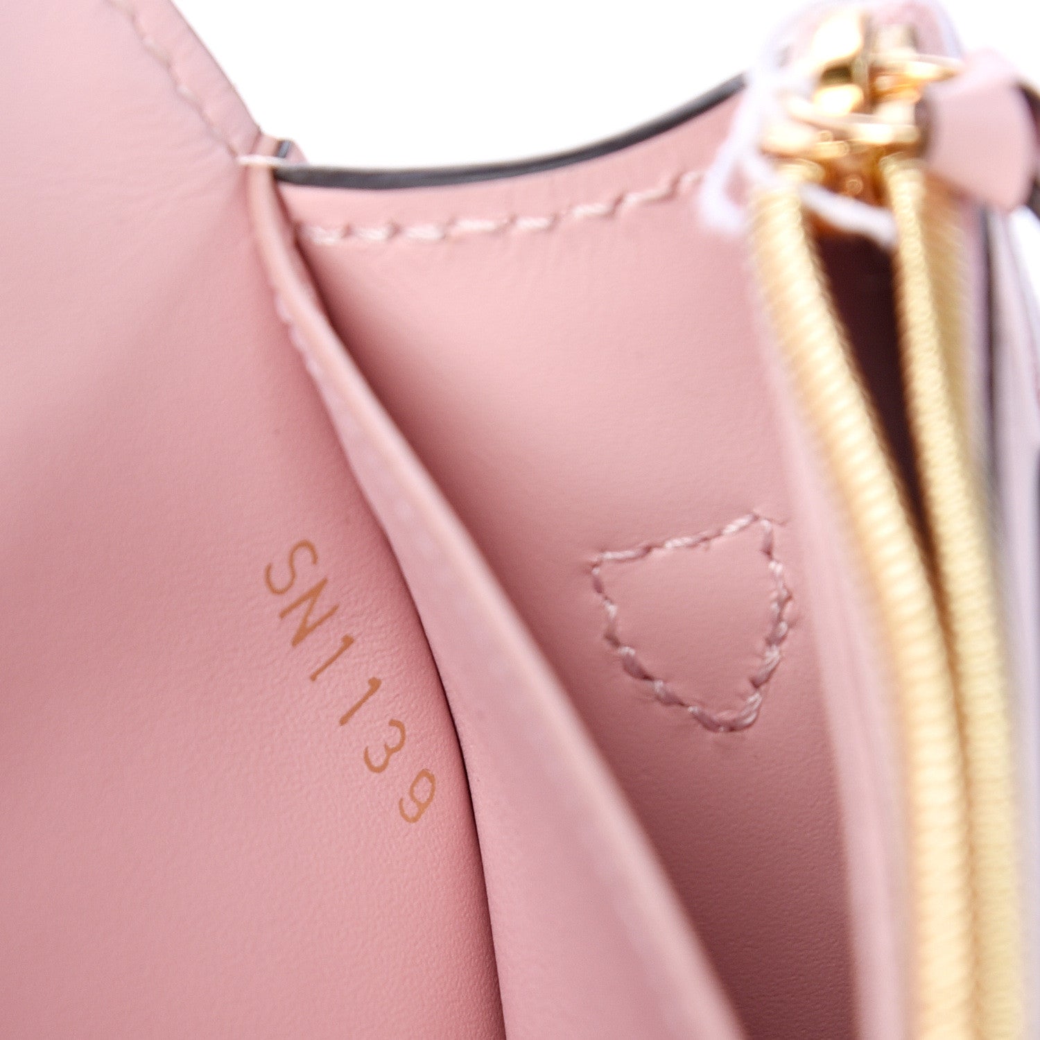 Louis Vuitton Monogram Flore Chain Wallet Rose Ballerine 8 of 9