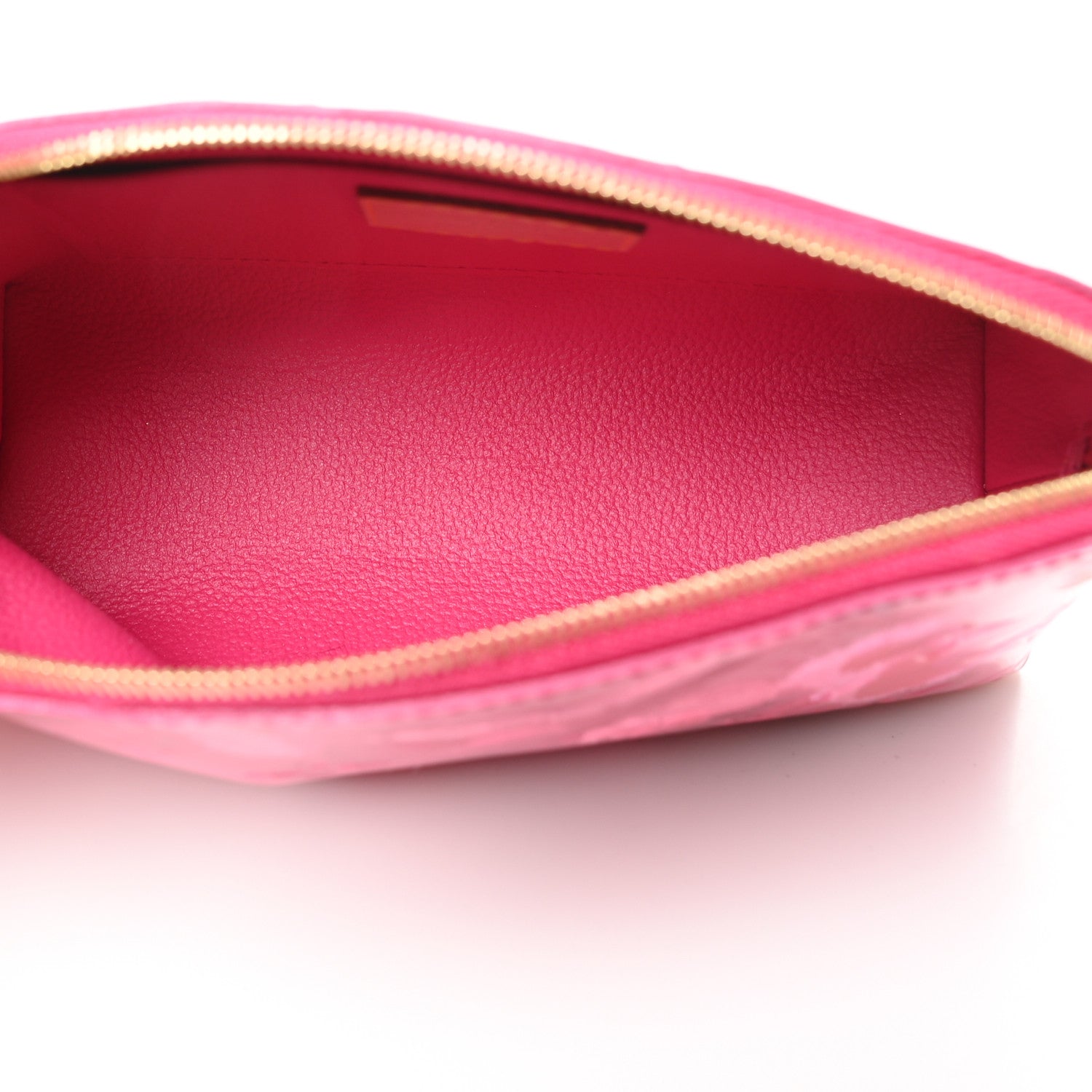 Louis Vuitton Vernis Ikat Cosmetic Pouch Rose Indien 4 of 5