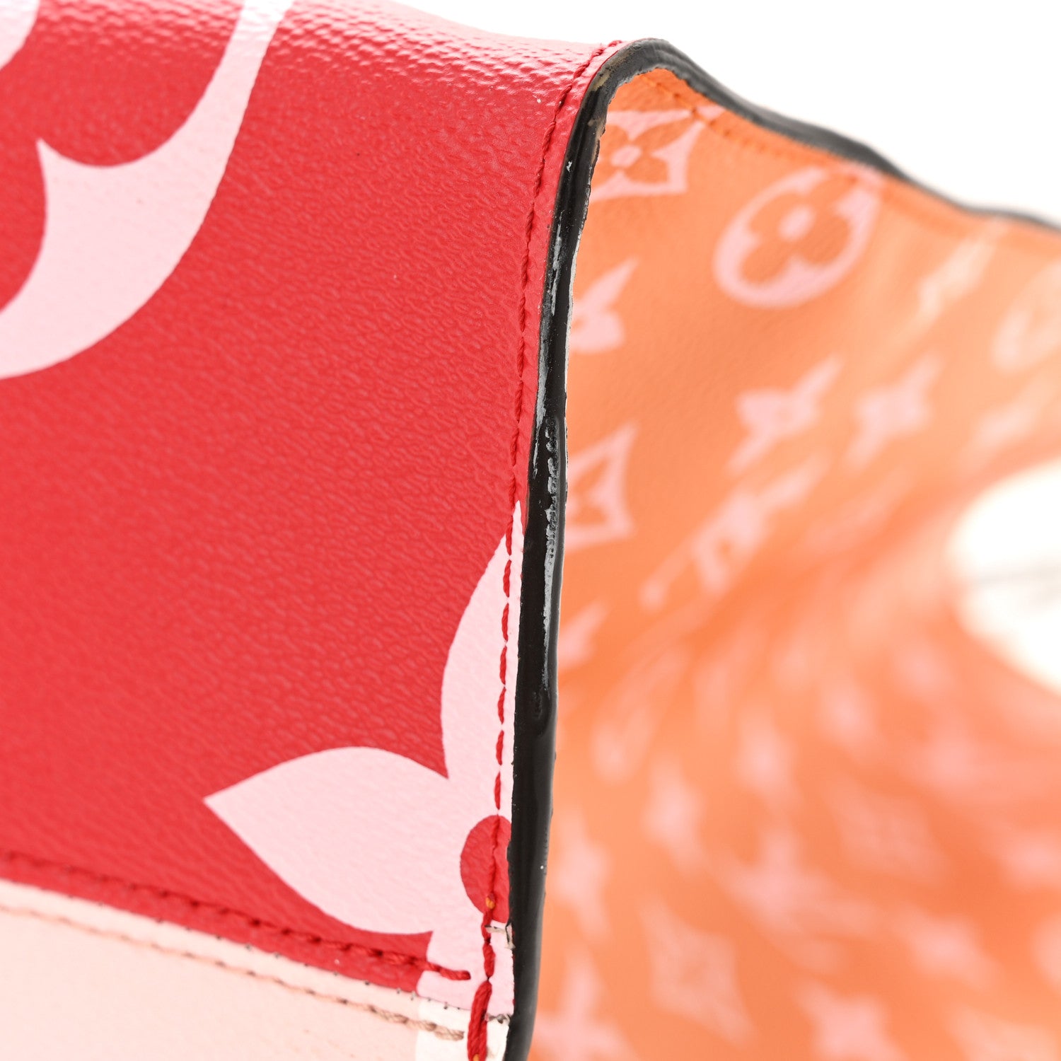 Louis Vuitton LOUIS VUITTON Monogram Giant Onthego GM Rouge Rose 10 of 11