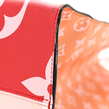 Louis Vuitton LOUIS VUITTON Monogram Giant Onthego GM Rouge Rose 10 of 11
