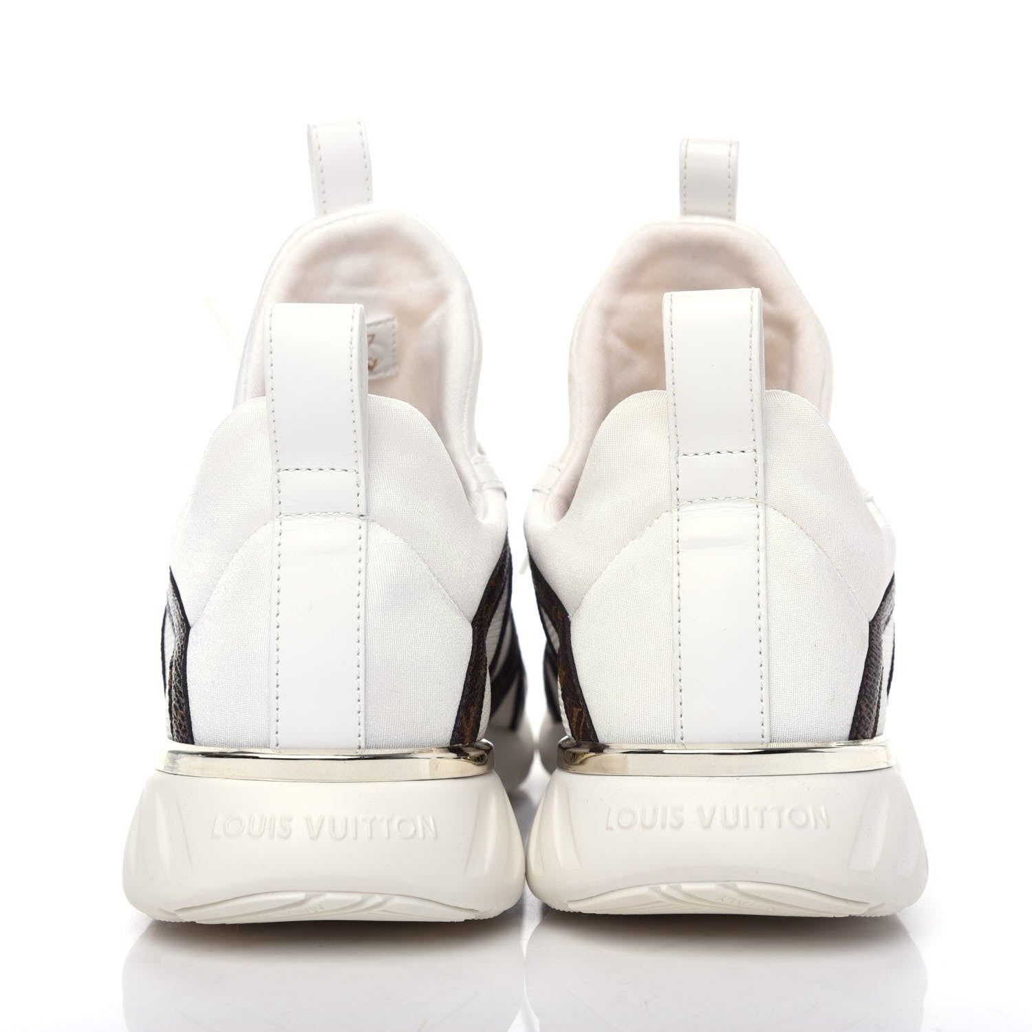 Louis Vuitton Technical Nylon Monogram Rubber Aftergame Sneakers 37 7 of 11