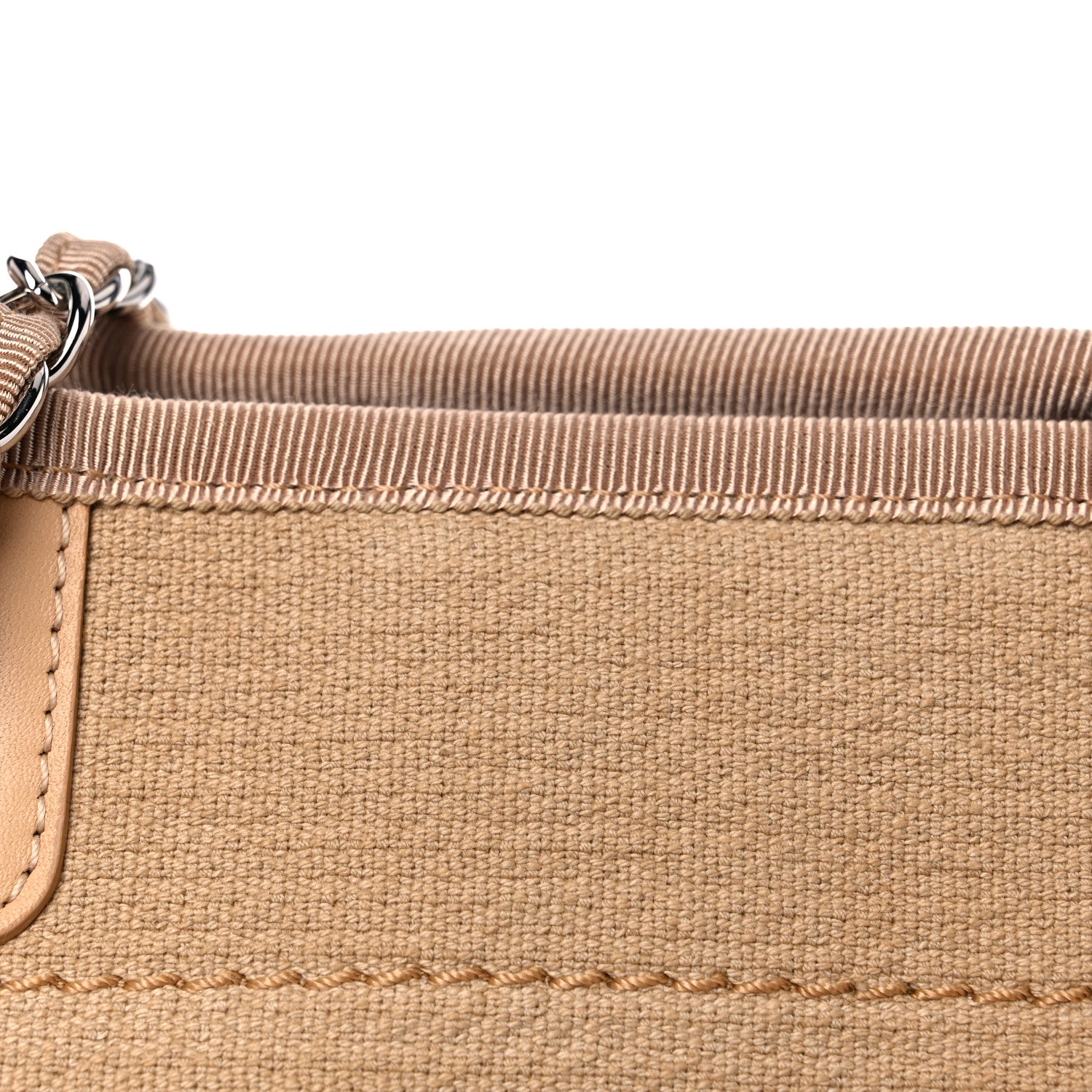 Chanel Mixed Fibers Small Deauville Tote Beige 12 of 14