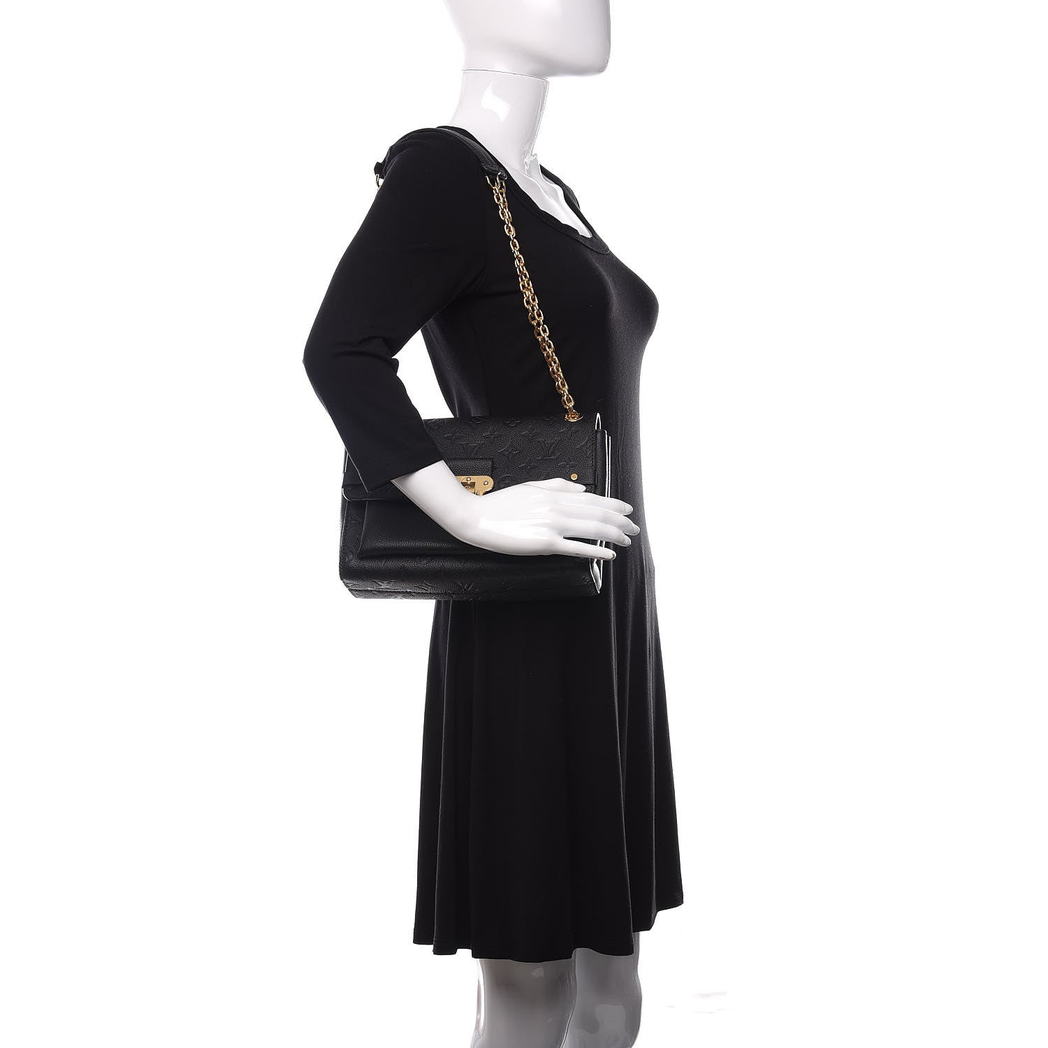 Louis Vuitton Empreinte Vavin PM Black 2 of 9