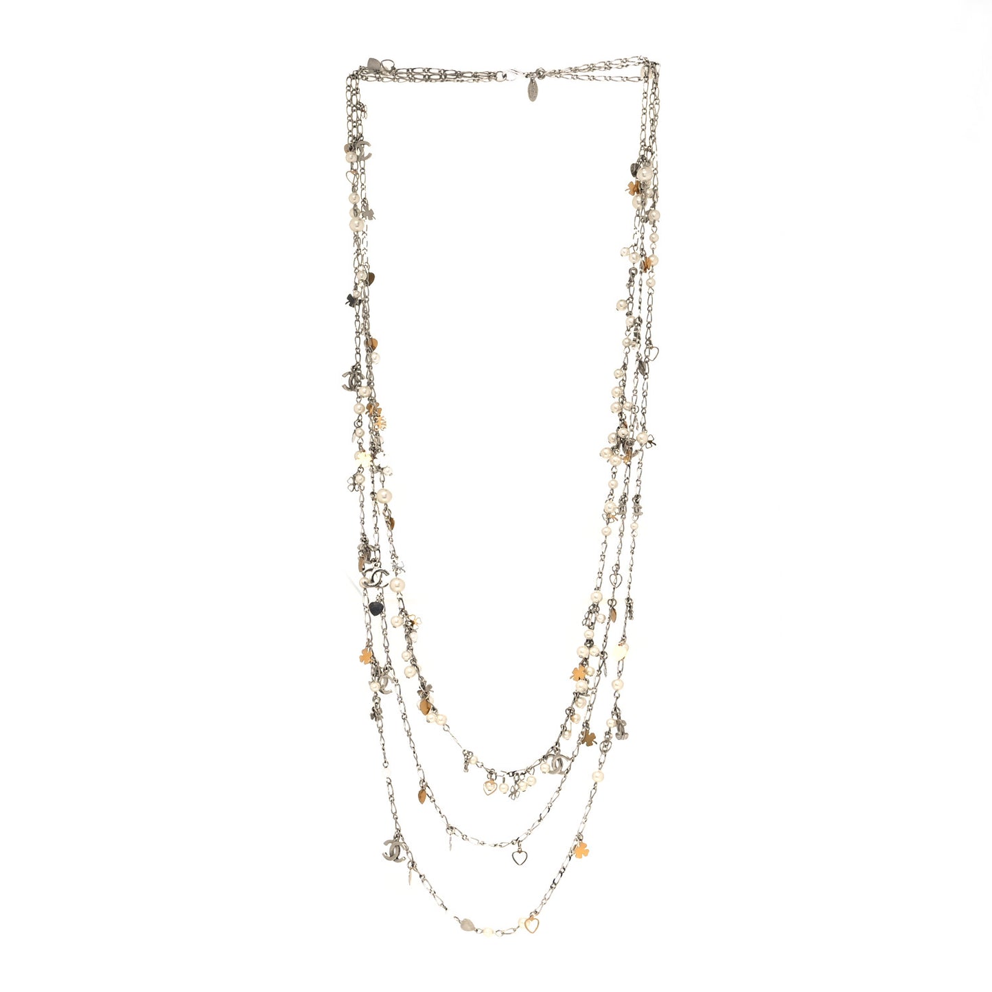 Multi Chain Lucky Symbols Necklace