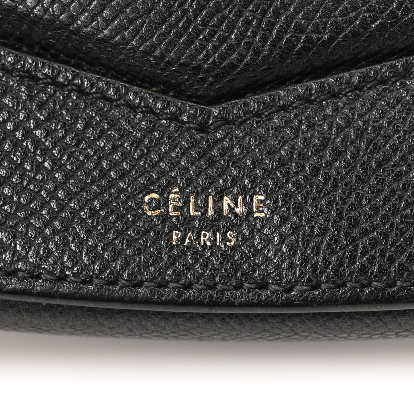 Grained Calfskin Small Trotteur Black