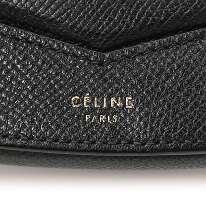 Celine Grained Calfskin Small Trotteur Black 6 of 10