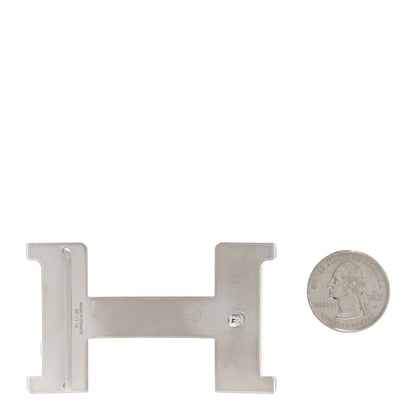 Hermes Brushed Palladium 42mm Constance 2 Belt Buckle 2 of 4