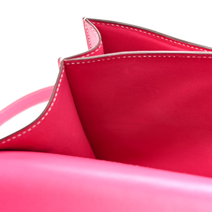 Hermes Epsom Constance 24 Rose Tyrien 13 of 15