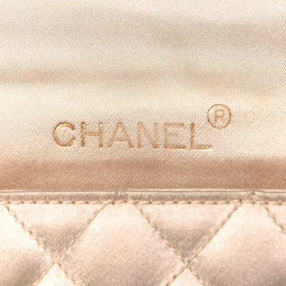 Chanel Satin Gripoix Quilted Small Flap Beige 5 of 10