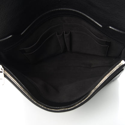 Louis Vuitton Taurillon Serviette Dorain Briefcase Black 5 of 10