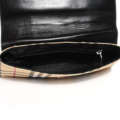 Burberry Python House Check Clutch Black 7 of 7