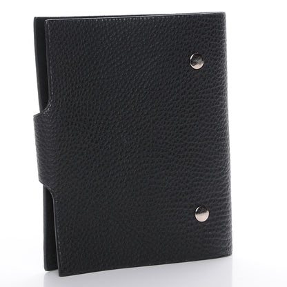 Hermes Togo Ulysse PM Notebook Cover Black 9 of 13