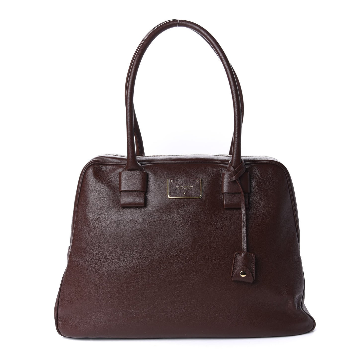 Lambskin Prince Georgie Flight Tote Chestnut