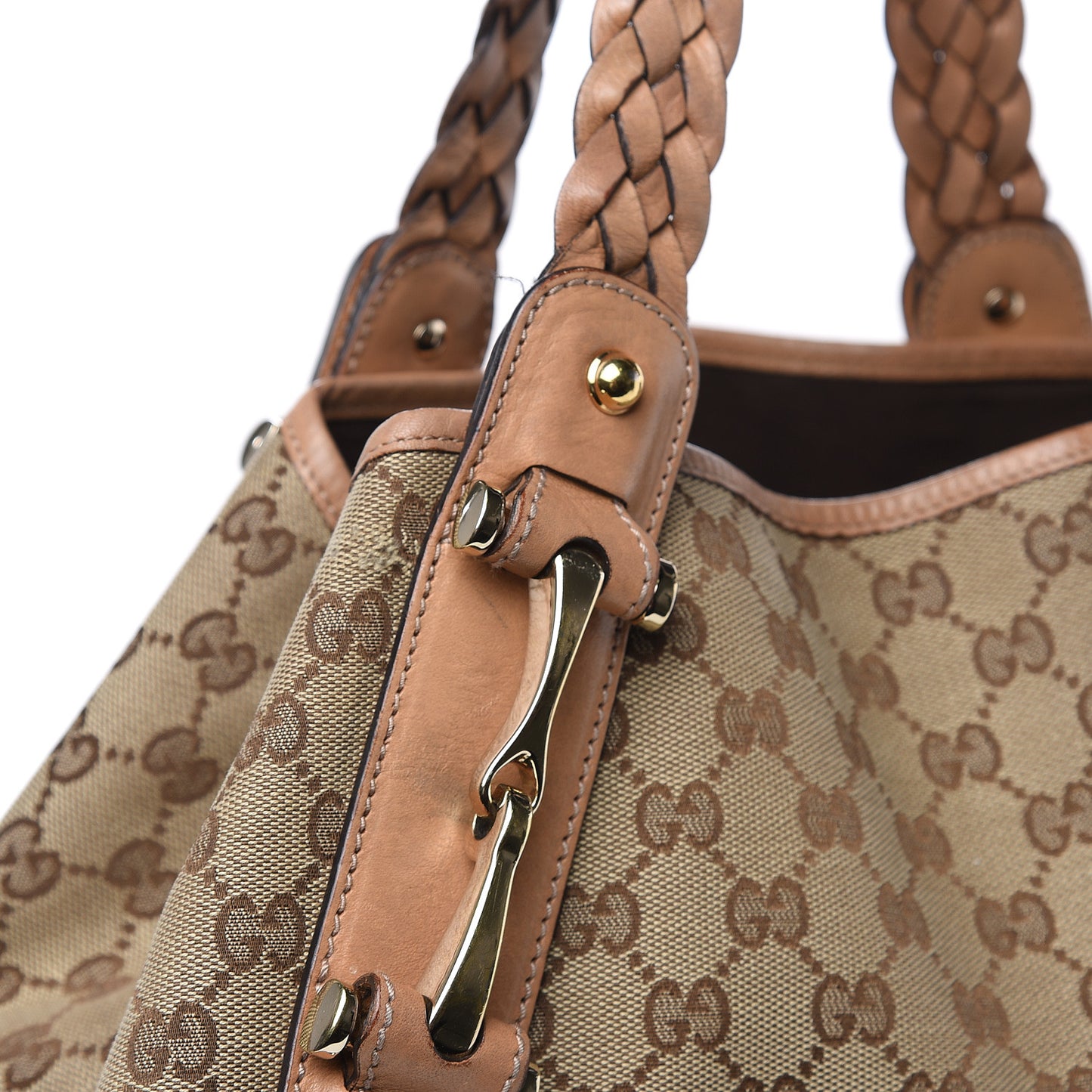 Monogram Medium Pelham Shoulder Bag Beige