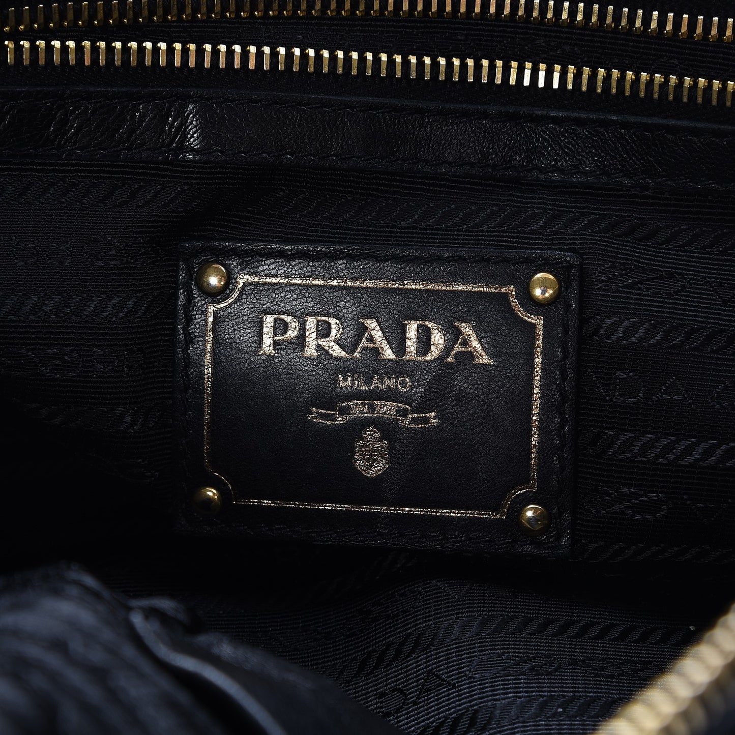 Tessuto Nylon Shoulder Bag Nero Black