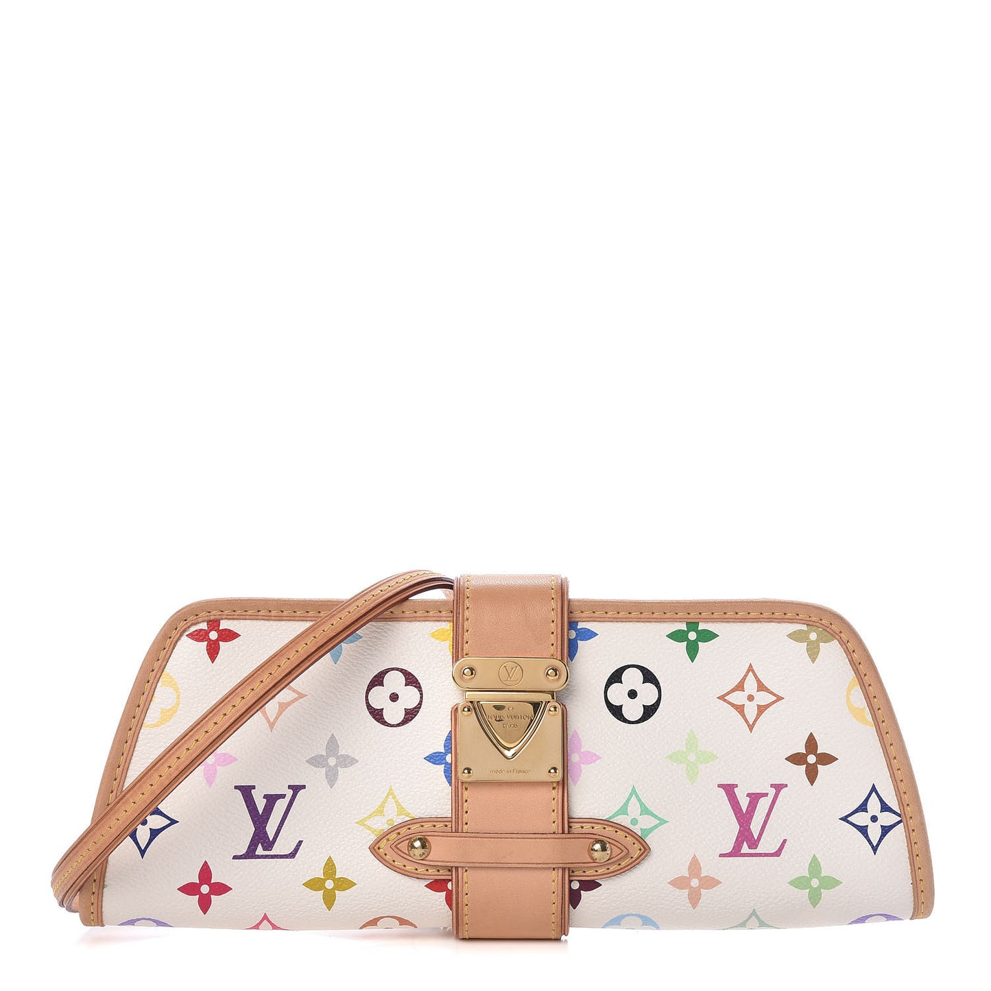 Monogram Multicolor Shirley White