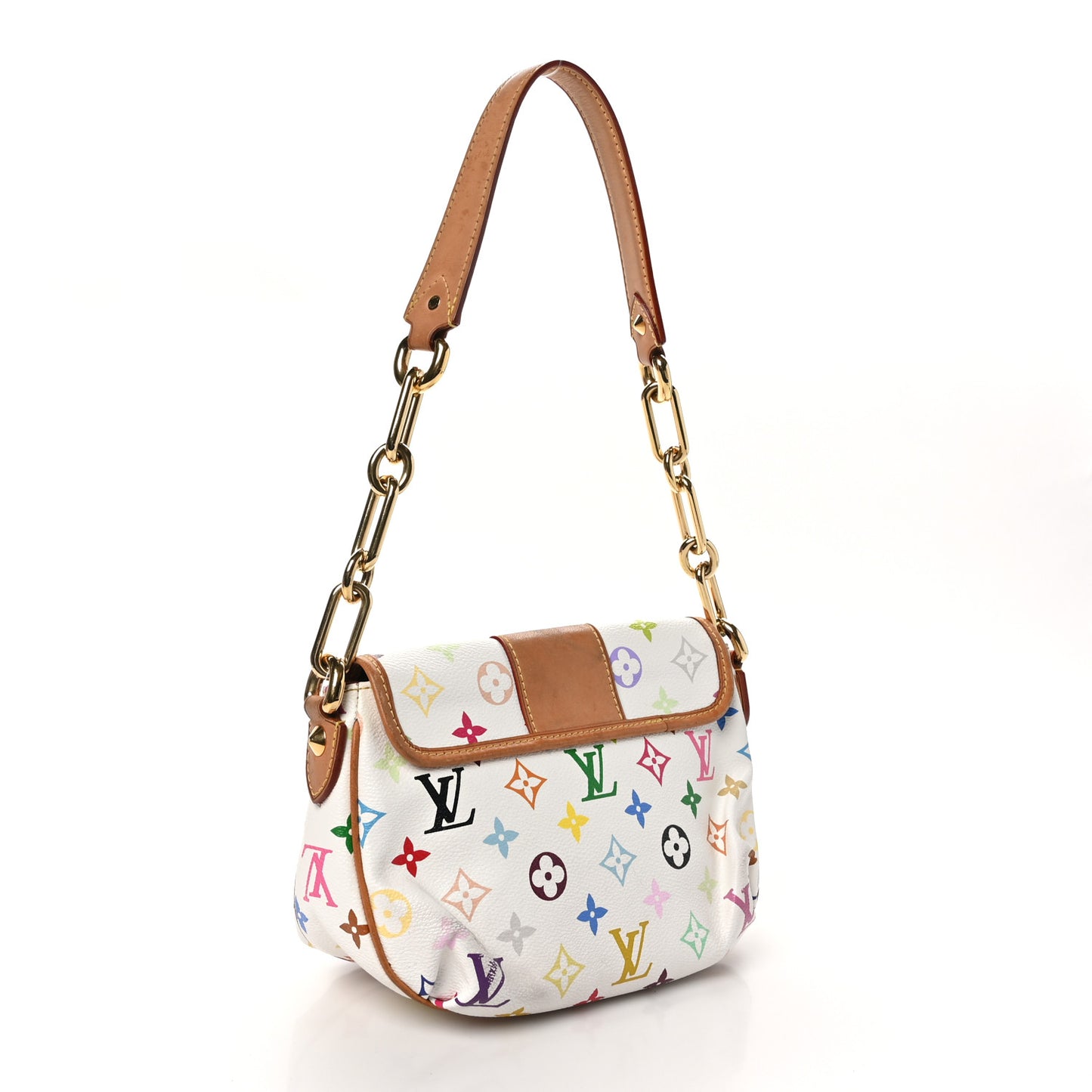 Monogram Multicolor Patti White