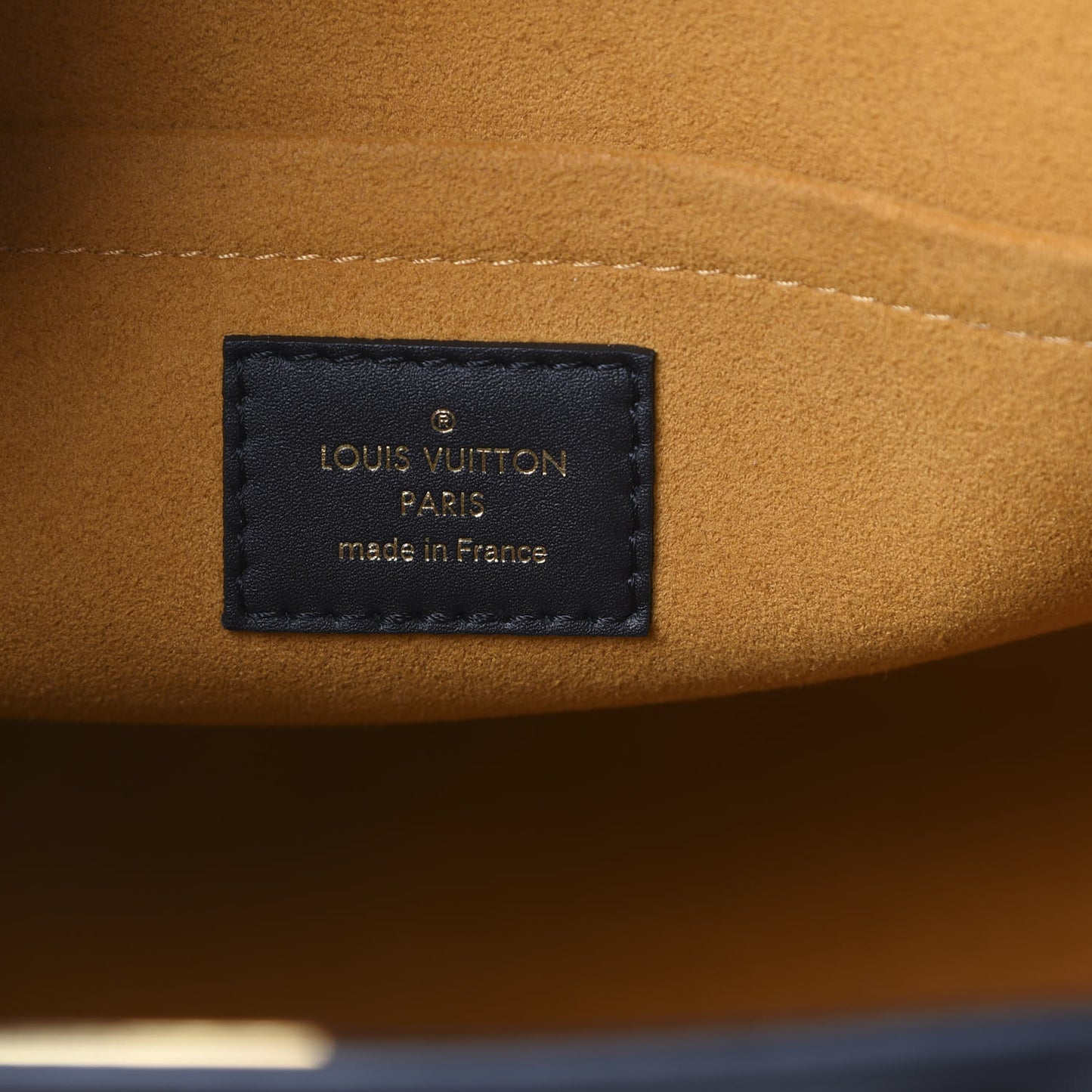 Calfskin Monogram Tufting On My Side Black