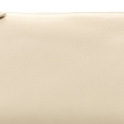 The Row Grained Calfskin 90's Bag Ivory 7 of 9