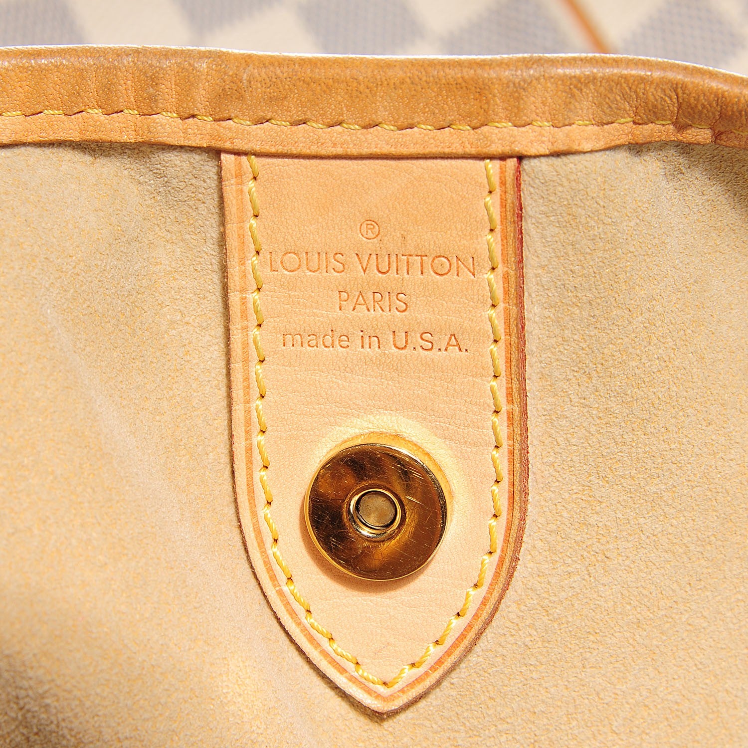 Louis Vuitton Damier Azur Galliera GM 5 of 7