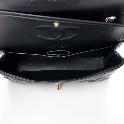 Chanel Patent Quilted Medium Double Flap Black 5 of 11