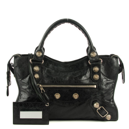 Balenciaga Agneau Giant 21 Silver Hardware City Black 1 of 8