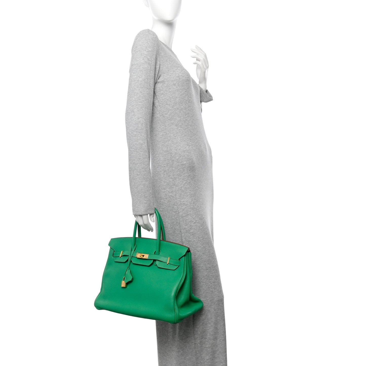 Taurillon Clemence Birkin 35 Menthe