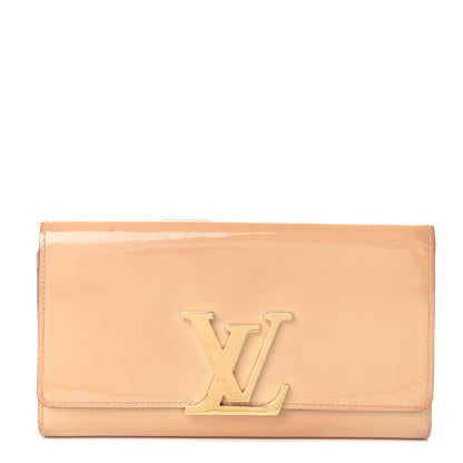 Louis Vuitton Patent Louise Wallet Dune 1 of 12