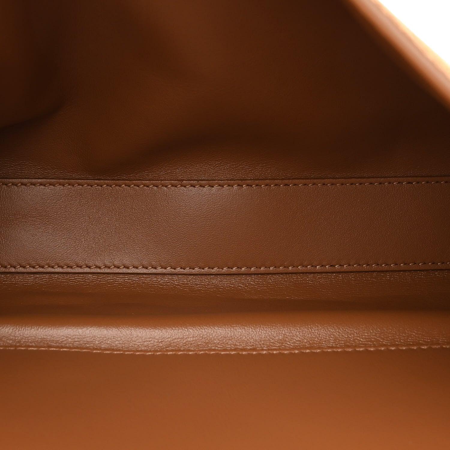Saint Laurent Smooth Calfskin Suede Medium Reversible Monogram Kate Satchel Brick 5 of 11