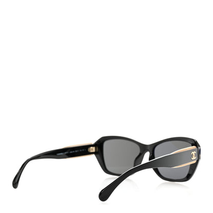 Chanel Acetate CC Sunglasses 5516-A Black 4 of 10