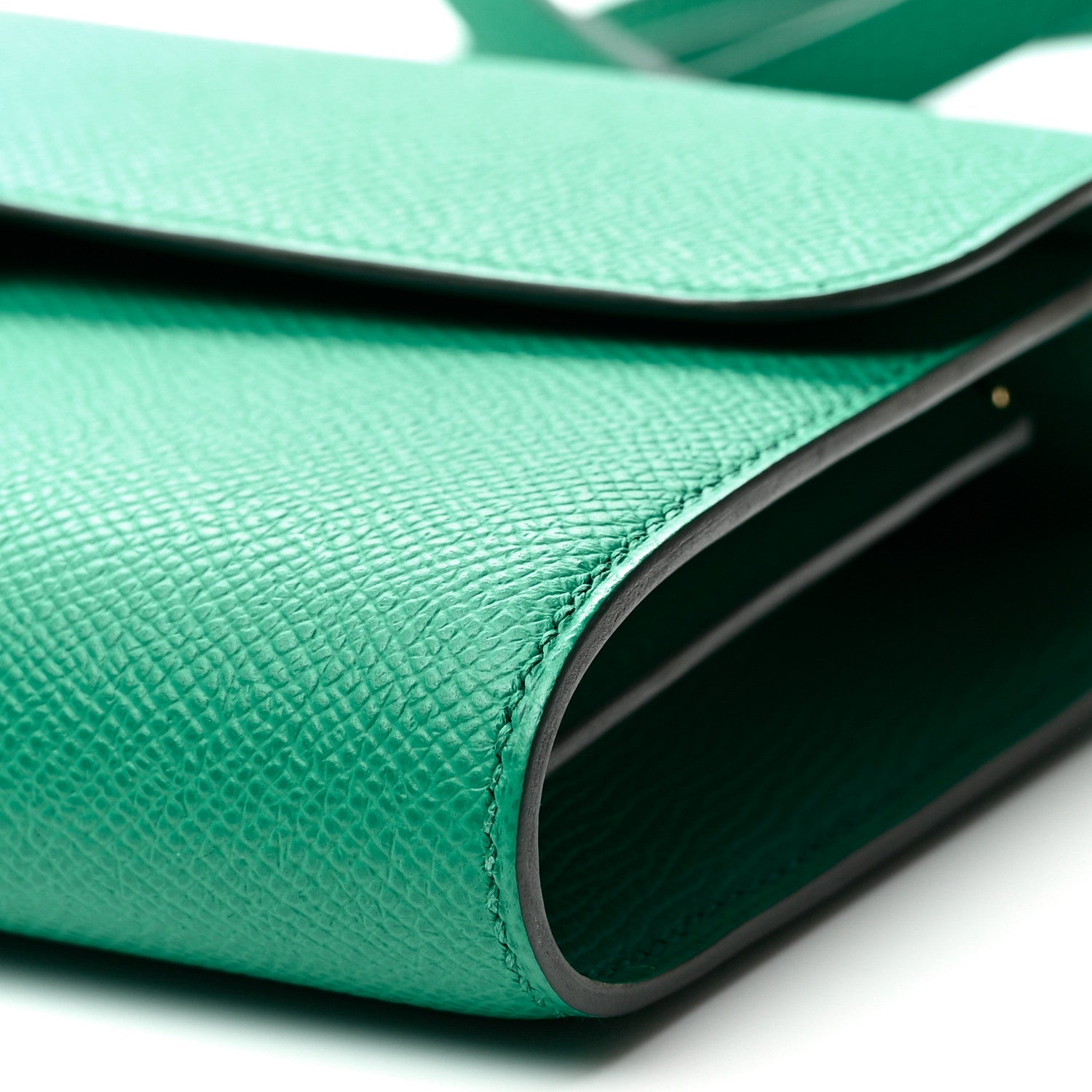 Hermes Epsom Constance Long To Go Wallet Vert Vertigo 10 of 11
