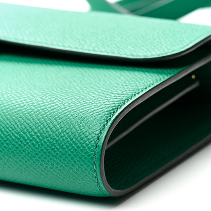 Hermes Epsom Constance Long To Go Wallet Vert Vertigo 10 of 11