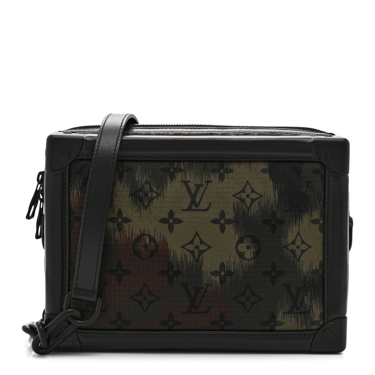 Louis Vuitton Nylon Monogram Camouflage Soft Trunk Green 1 of 9