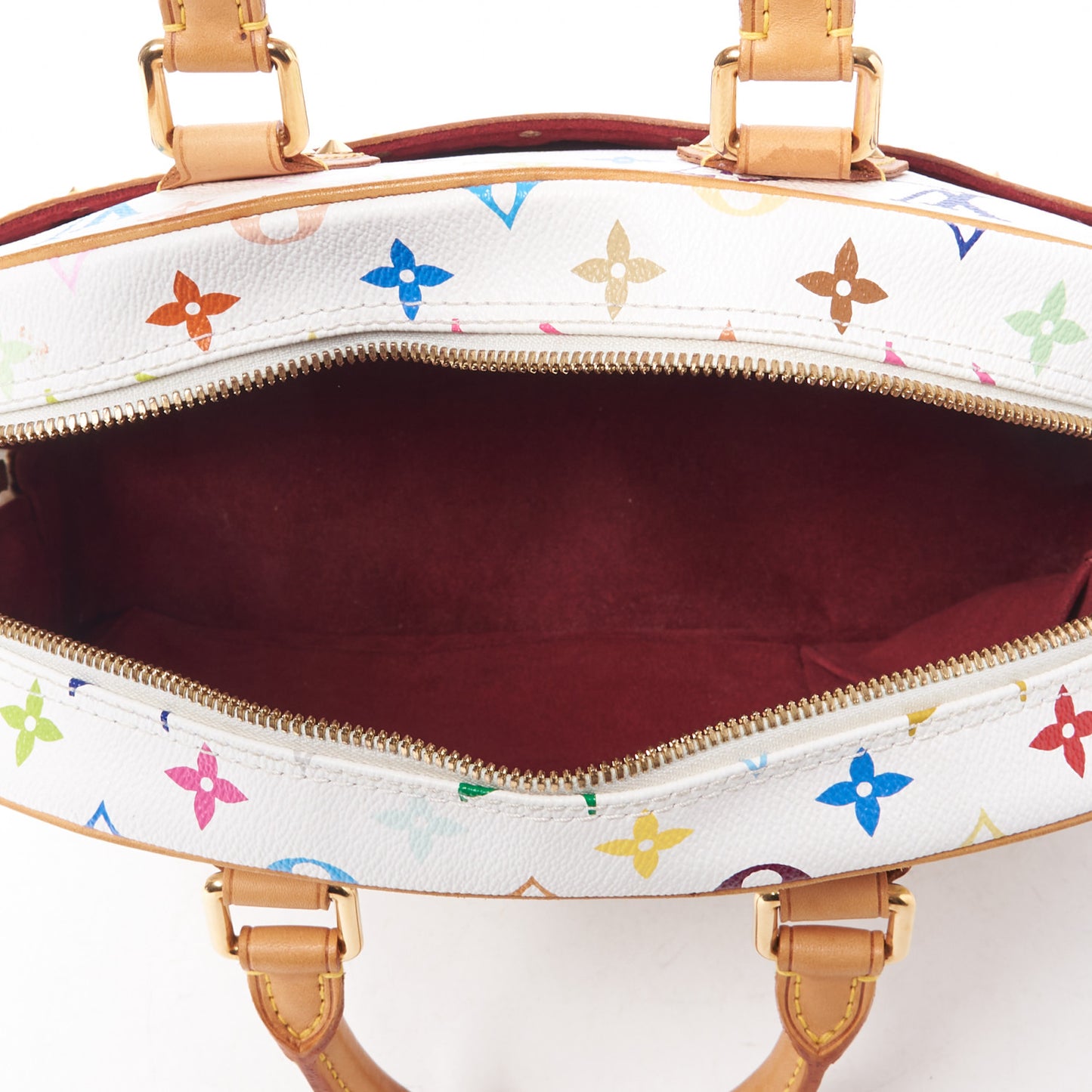 Monogram Multicolor Trouville White