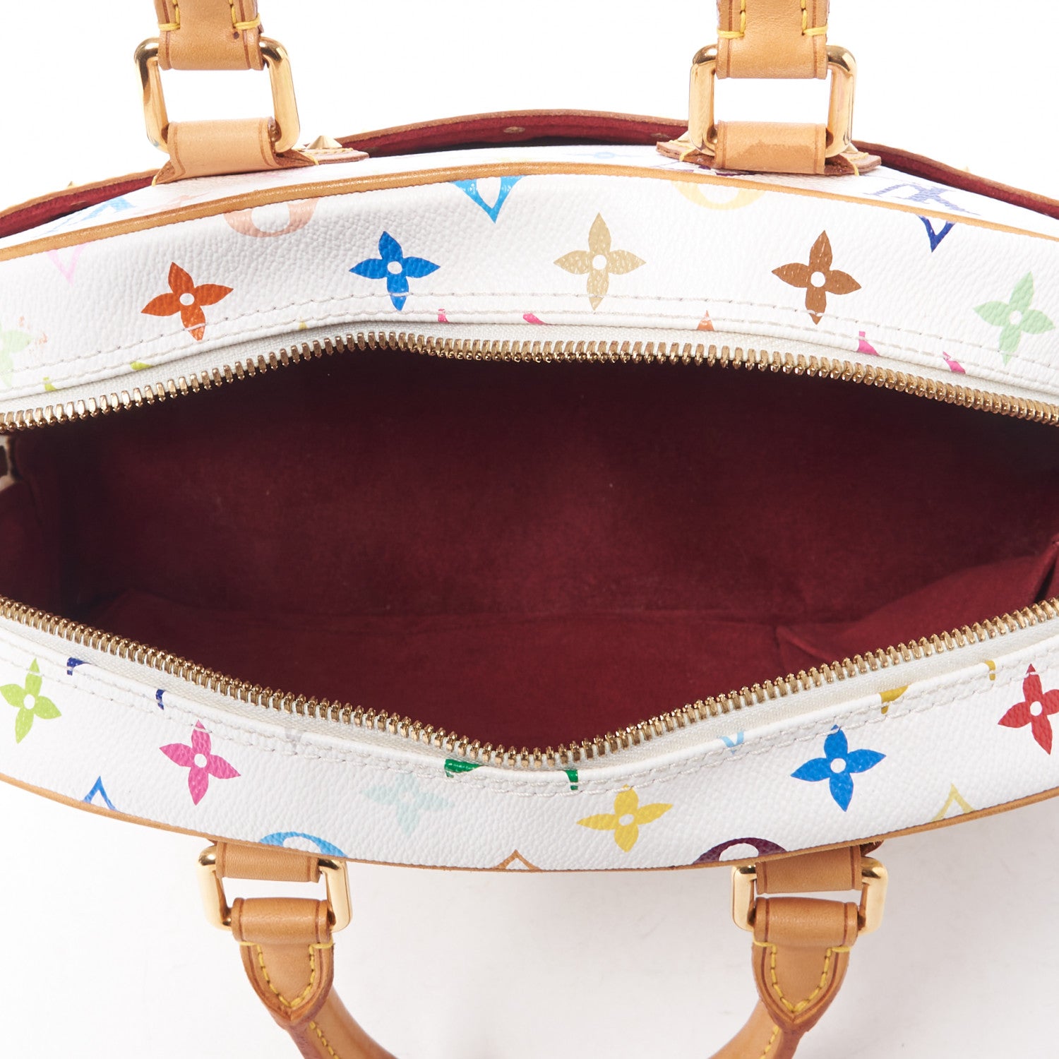 Louis Vuitton Monogram Multicolor Trouville White 7 of 8