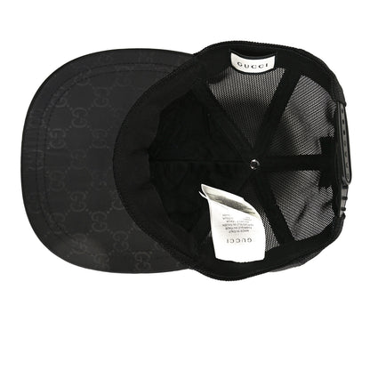 Gucci Nylon Monogram Baseball Hat L Black 5 of 8