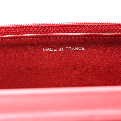 Chanel Patent Quilted Brilliant Wallet On Chain WOC Red 6 of 11