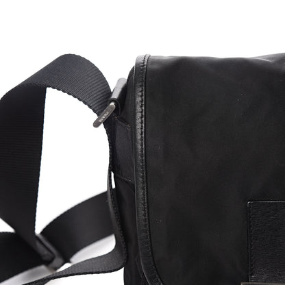 Prada Nylon Vela Messenger Bag Black 11 of 12