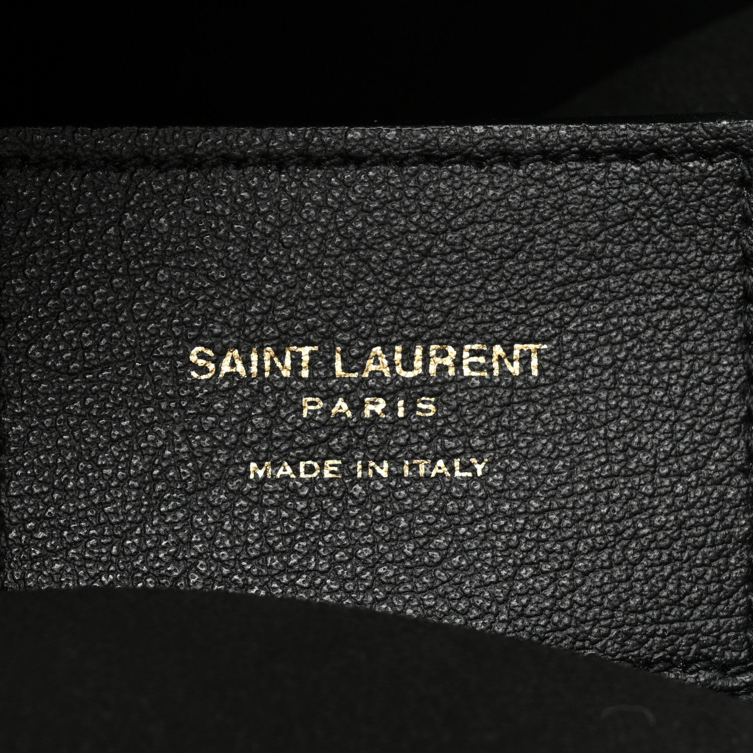 Saint Laurent Calfskin Large Shopping Tote Black 8 of 16