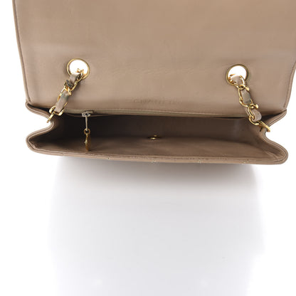 Chanel Lambskin Quilted Small Single Flap Beige 5 of 20