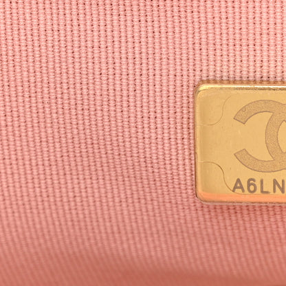 Chanel Lambskin Quilted Large Chanel 19 Flap Light Pink 7 of 10