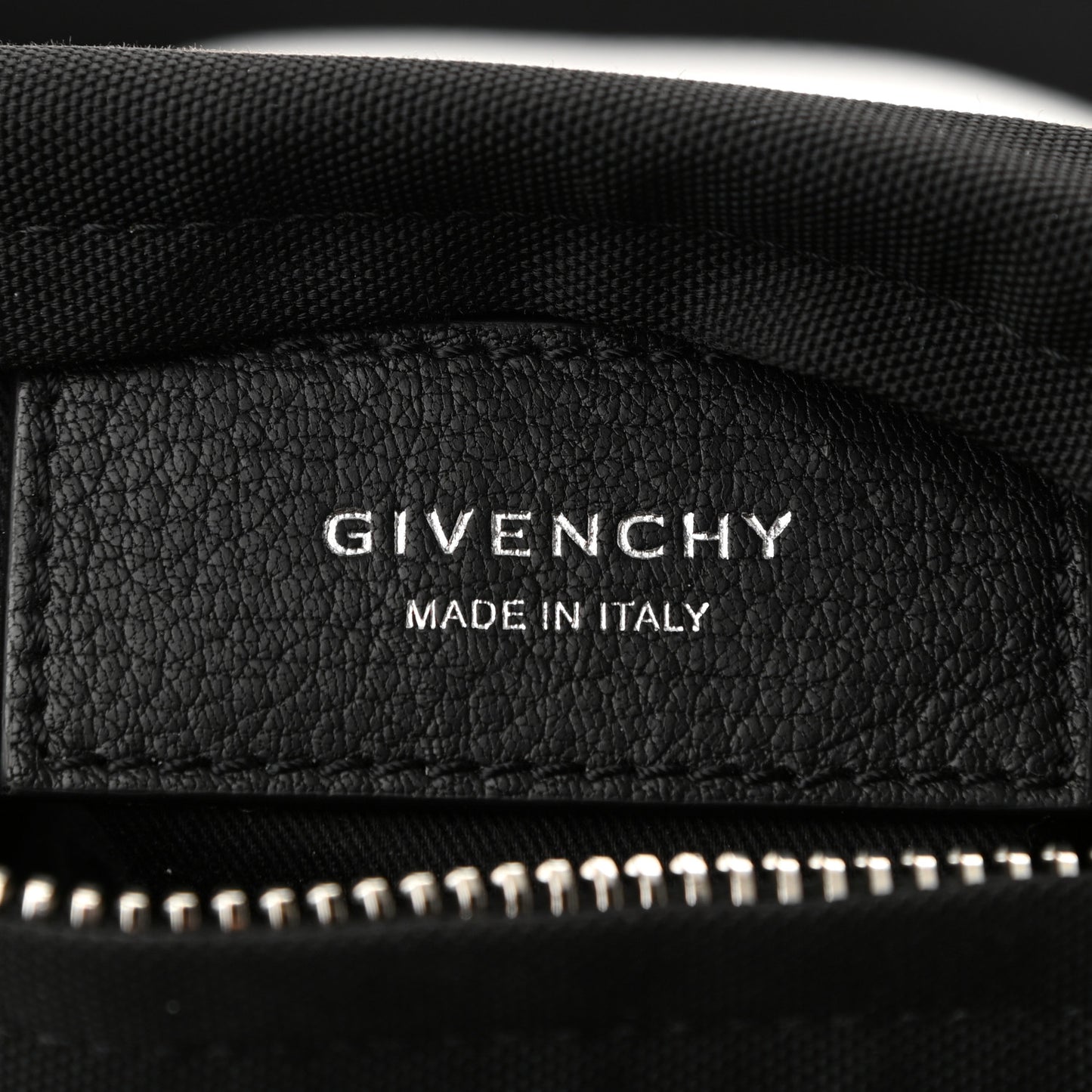Nylon Pandora Multipocket Bum Bag Black