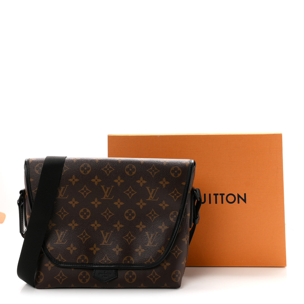 Monogram Macassar Magnetic Messenger