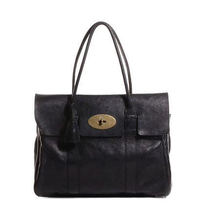 Mulberry Natural Leather Bayswater Black 1 of 13