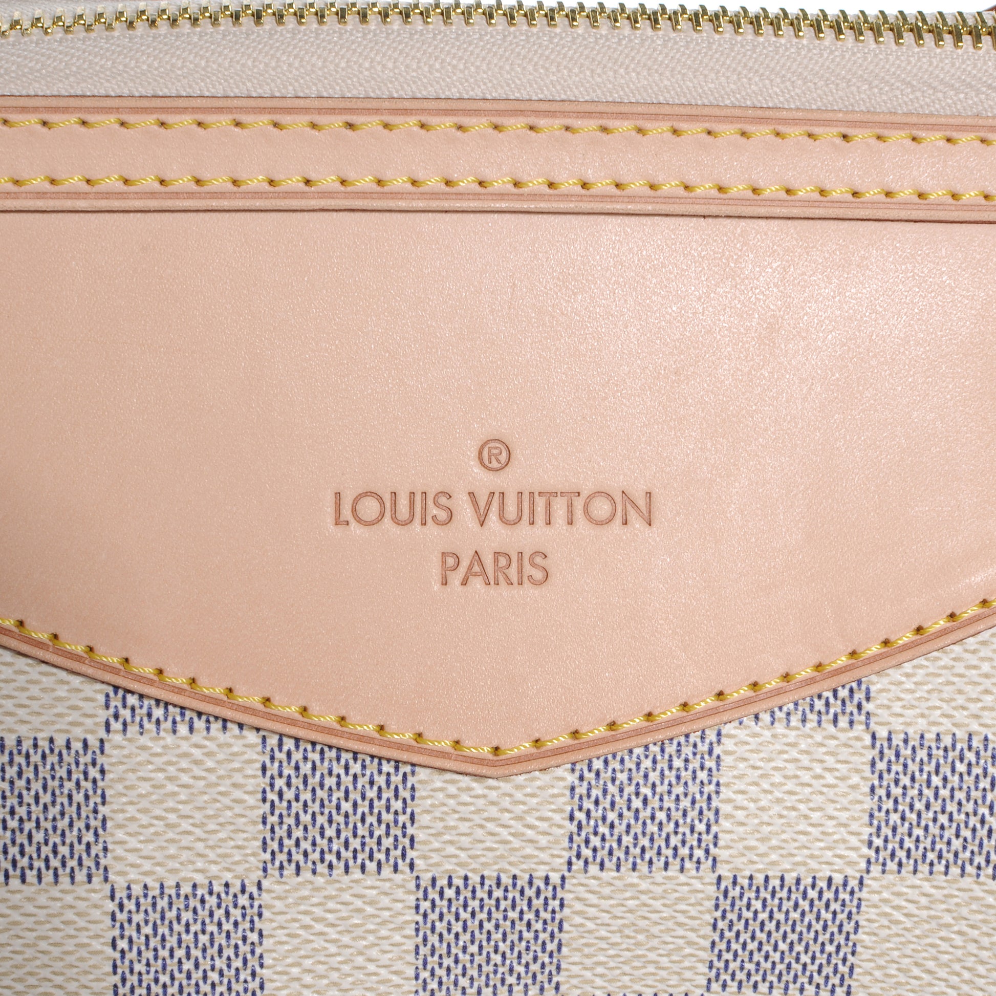 Louis Vuitton Damier Azur Siracusa MM 5 of 8