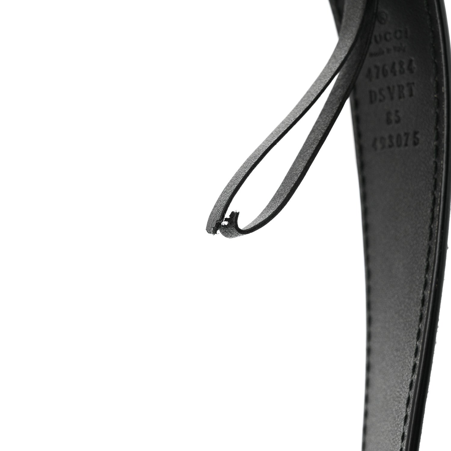 Gucci Calfskin Matelasse GG Marmont Belt Bag 85 34 Black 14 of 14