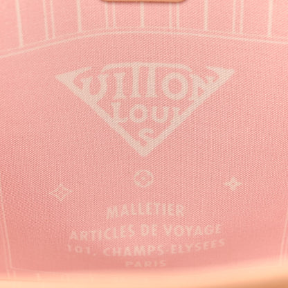 Louis Vuitton Monogram Giant By The Pool Neverfull MM Light Pink 8 of 11